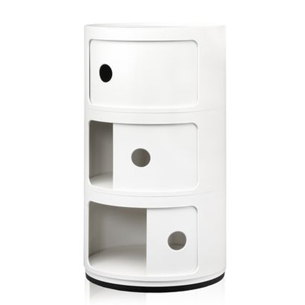 Kartell componibili sengebord, natbord, opbevaringselement fra kartell