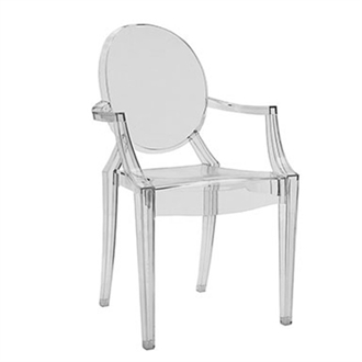 Louis Ghost stol - Philippe Starck - Kartell