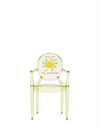 Lou Lou Ghost - sunshine gul - Børnestol - Philippe Starck - Kartell