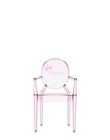 Lou Lou Ghost - lyserød princess - Børnestol - Philippe Starck - Kartell