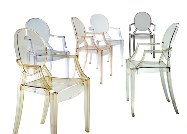 Kartell Louis Ghost stol designet